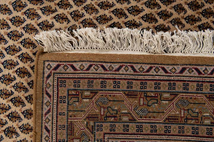 5' 8 x 11' 6 Hand Knotted Mir Wool Runner Rug
