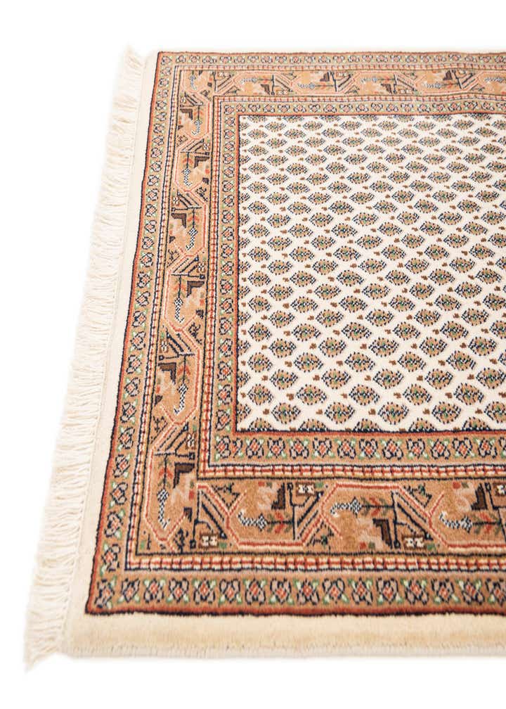 2' 8 x 9' 8 Hand Knotted Mir Wool Runner Rug