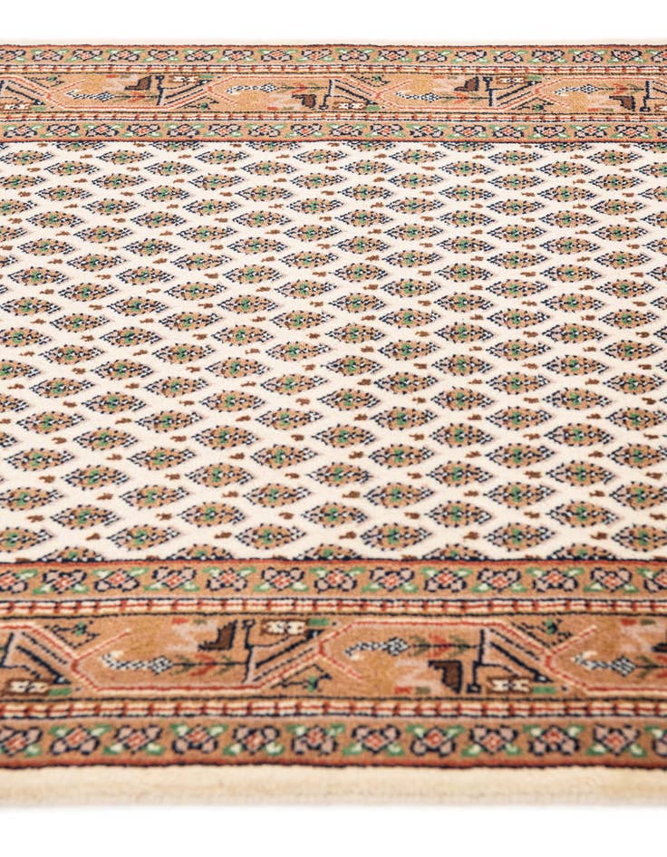 Detail image of 2' 8 x 9' 8 Hand Knotted Mir Wool Runner Rug