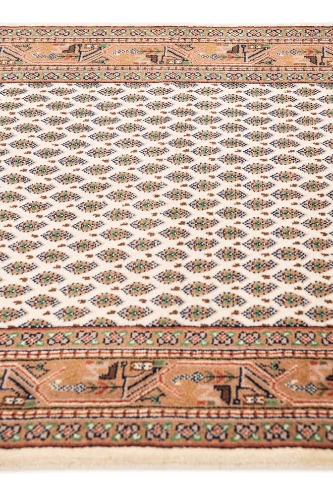 2' 8 x 9' 8 Hand Knotted Mir Wool Runner Rug