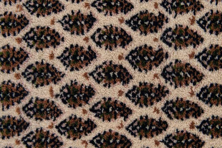 2' 4 x 4' 5 Hand Knotted Mir Wool Runner Rug