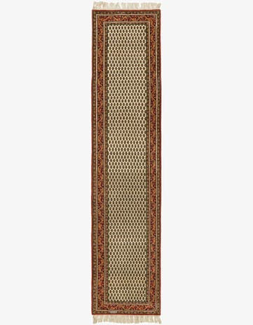 2' 8 x 11' 4 Hand Knotted Mir Wool Runner Rug