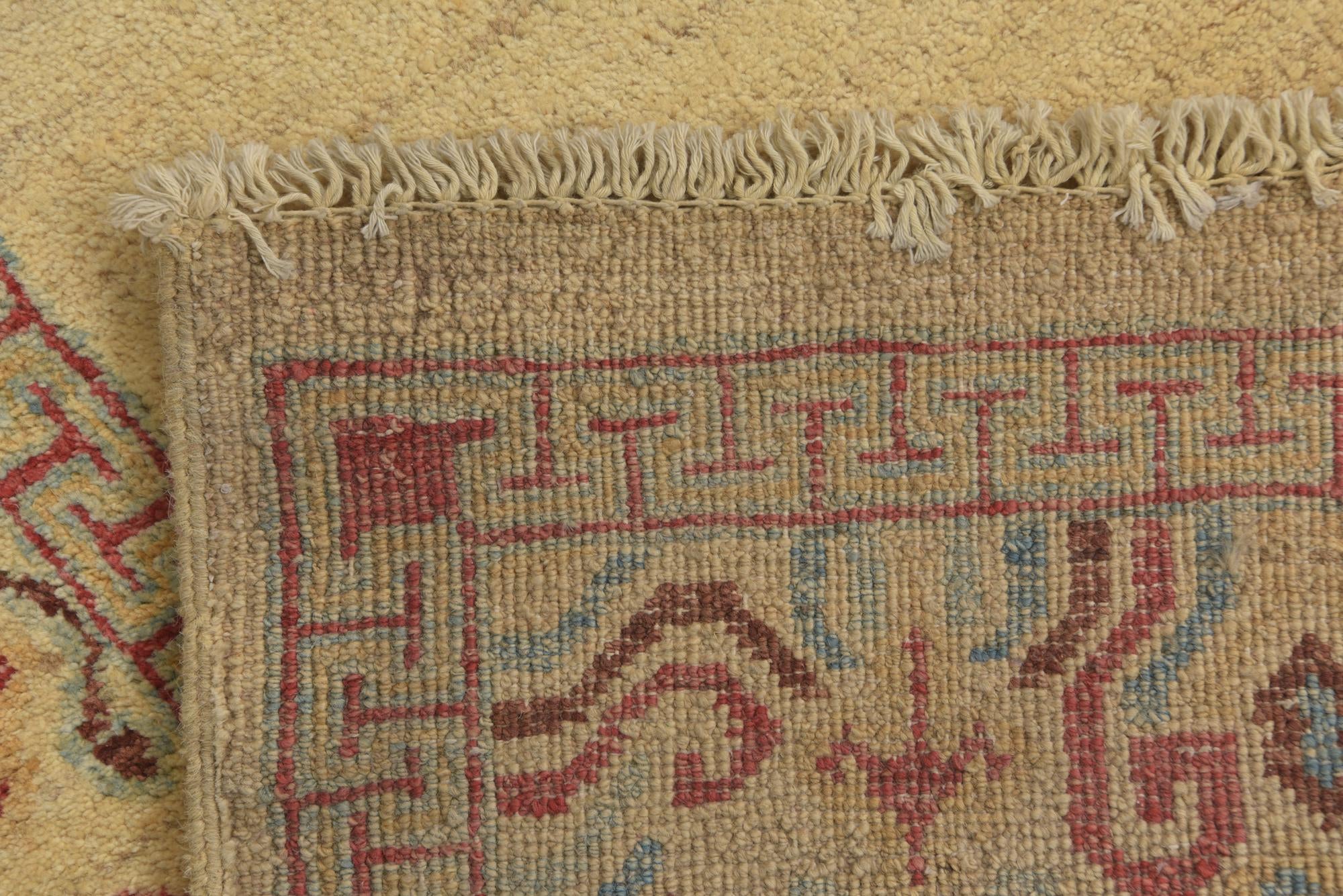 3' 4 x 7' 4 Hand Knotted Modern Ziegler Runner Rug