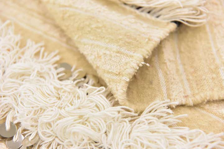 4' 6 x 8' Hand Knotted Moroccan Wool Runner Rug