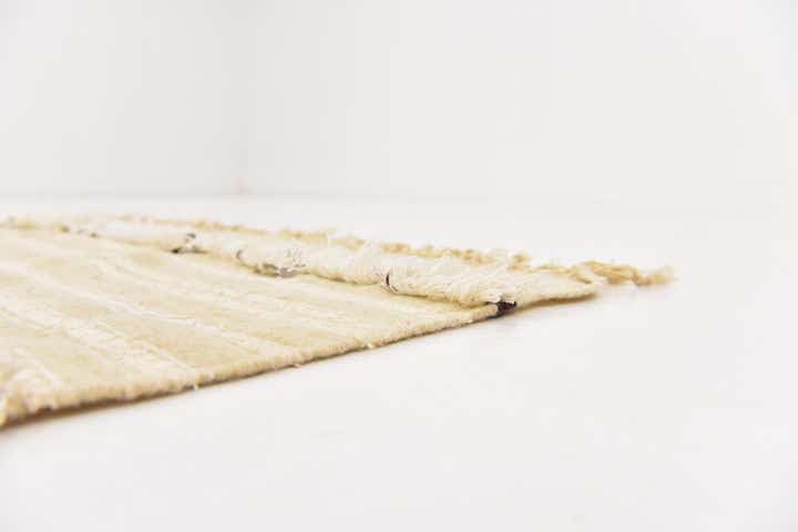 4' 6 x 8' Hand Knotted Moroccan Wool Runner Rug