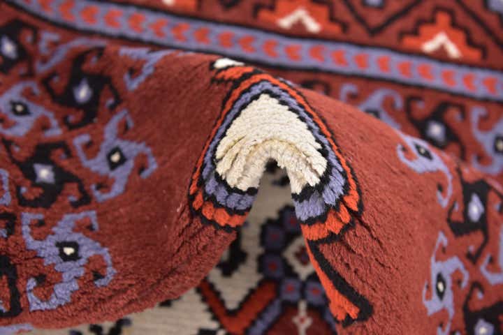 2' 9 x 10' 8 Hand Knotted Moroccan Wool Runner Rug