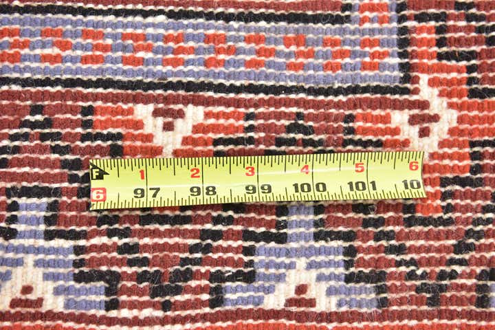 2' 9 x 10' 8 Hand Knotted Moroccan Wool Runner Rug