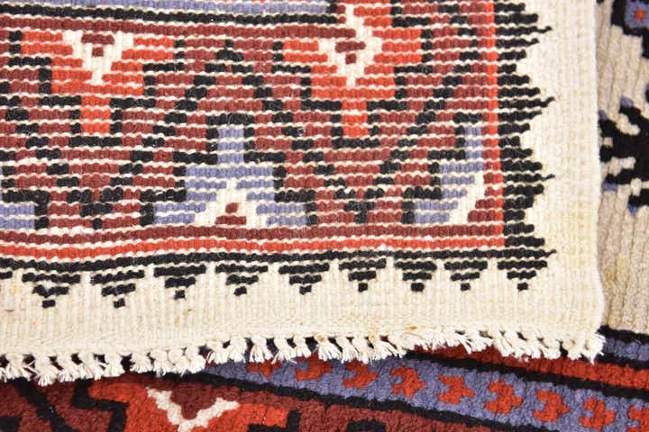 2' 9 x 10' 8 Hand Knotted Moroccan Wool Runner Rug