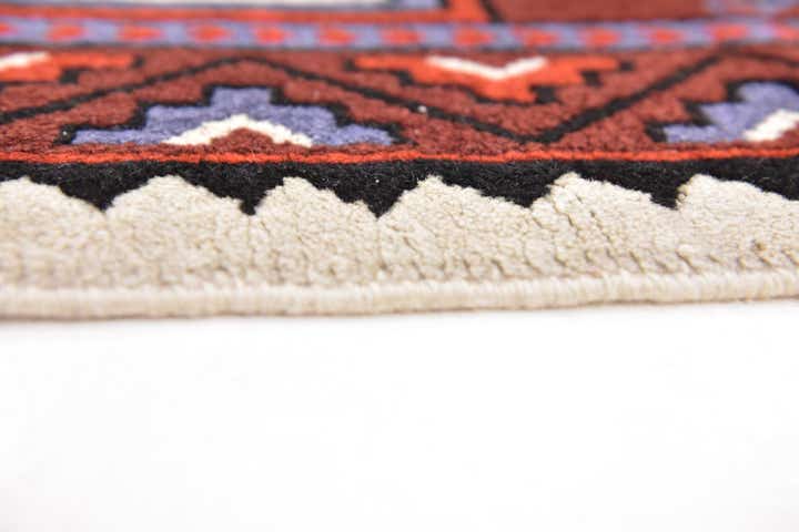 2' 9 x 10' 8 Hand Knotted Moroccan Wool Runner Rug