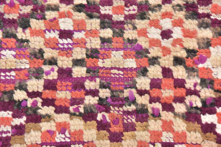 5' x 11' Hand Knotted Moroccan Wool Runner Rug