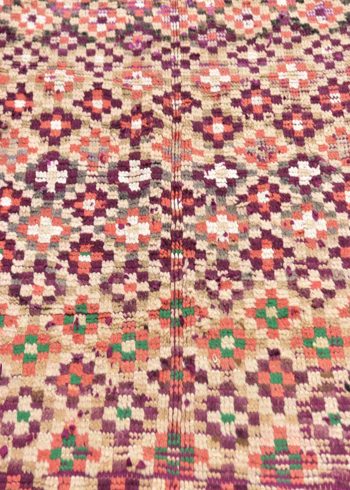 5' x 11' Hand Knotted Moroccan Wool Runner Rug