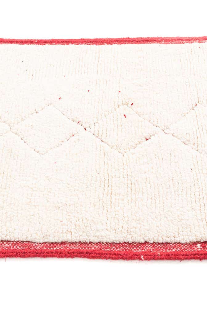 3' x 9' Hand Knotted Moroccan Wool Runner Rug