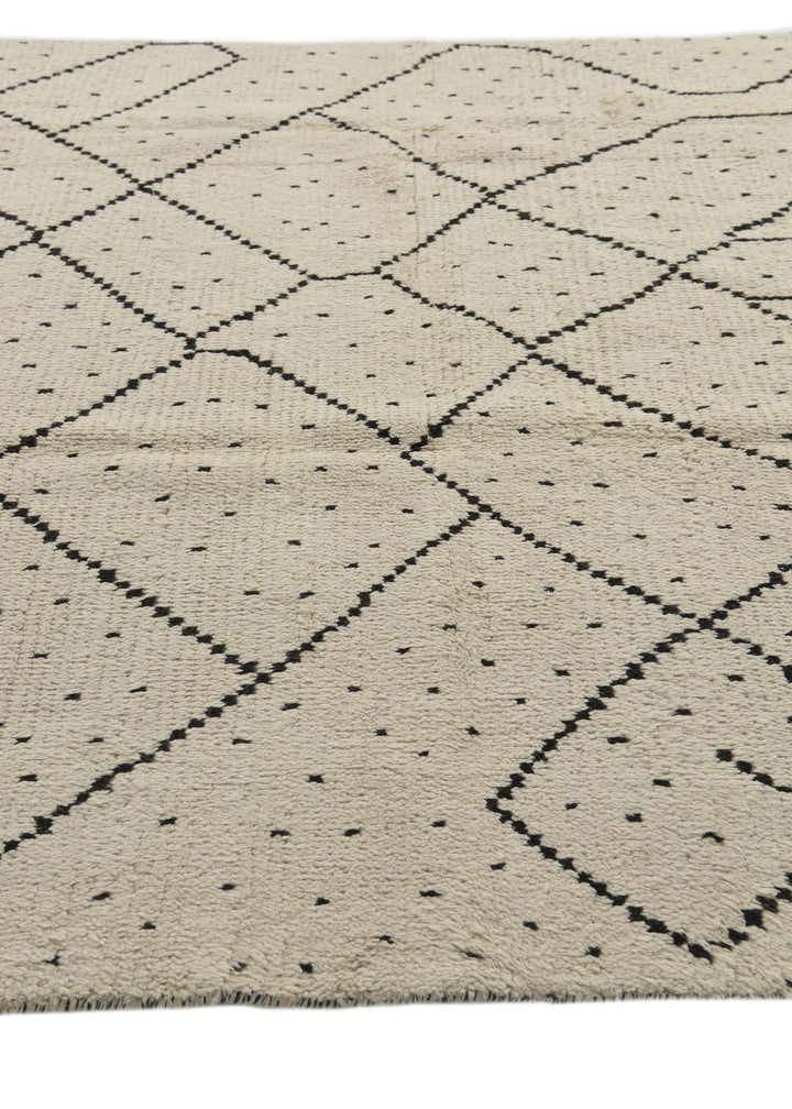 6' 2 x 12' 6 Hand Knotted Moroccan Wool Runner Rug