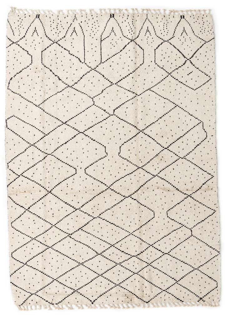 6' 2 x 12' 6 Hand Knotted Moroccan Wool Runner Rug