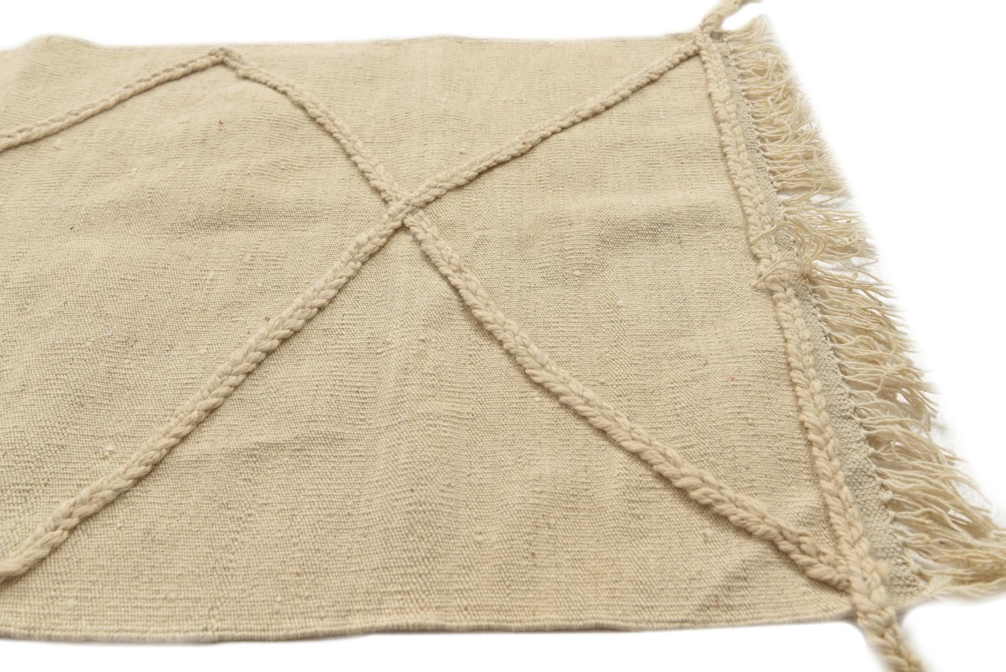 2' 5 x 10' 1 Hand Woven Moroccan Wool Runner Rug