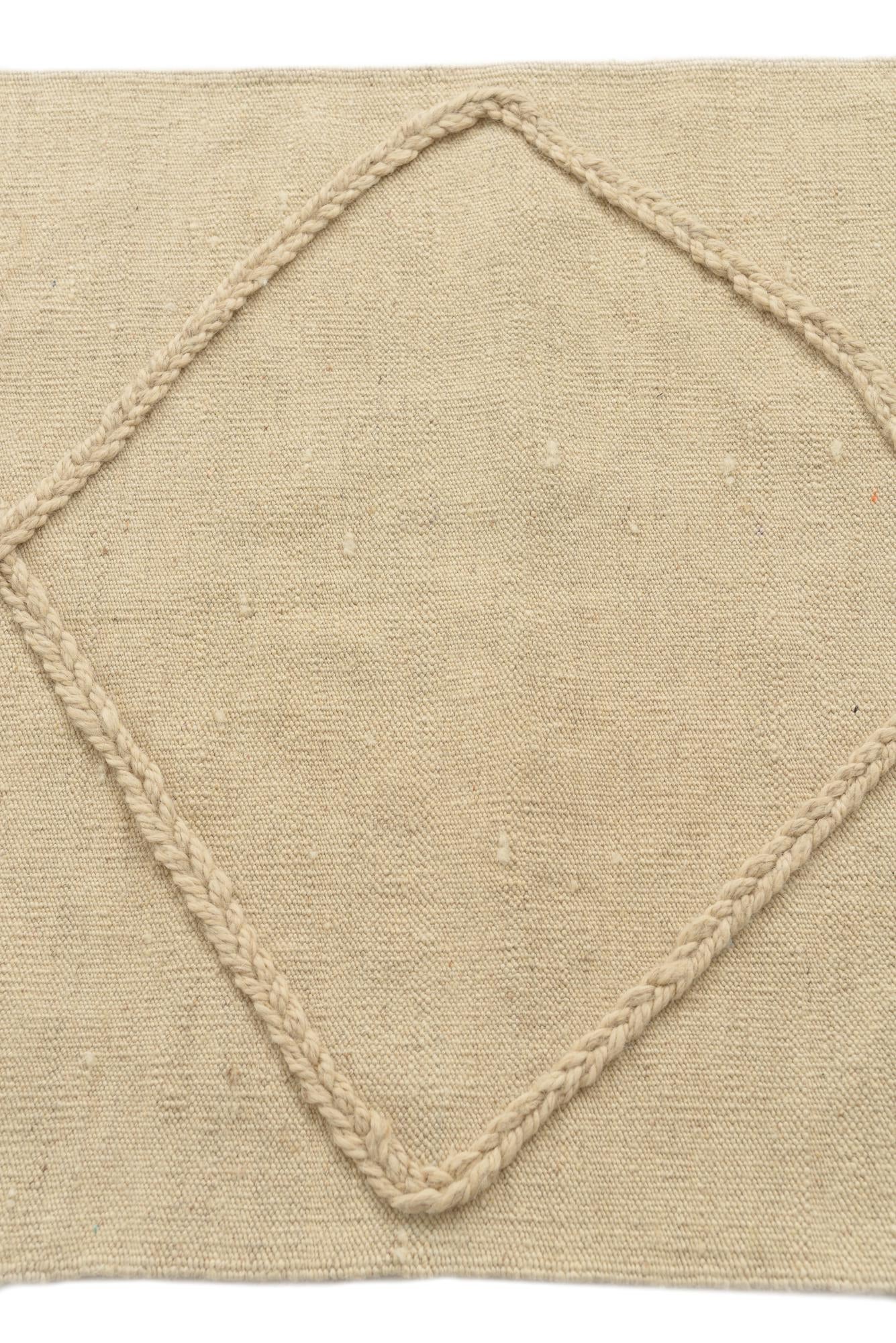 2' 5 x 10' 1 Hand Woven Moroccan Wool Runner Rug
