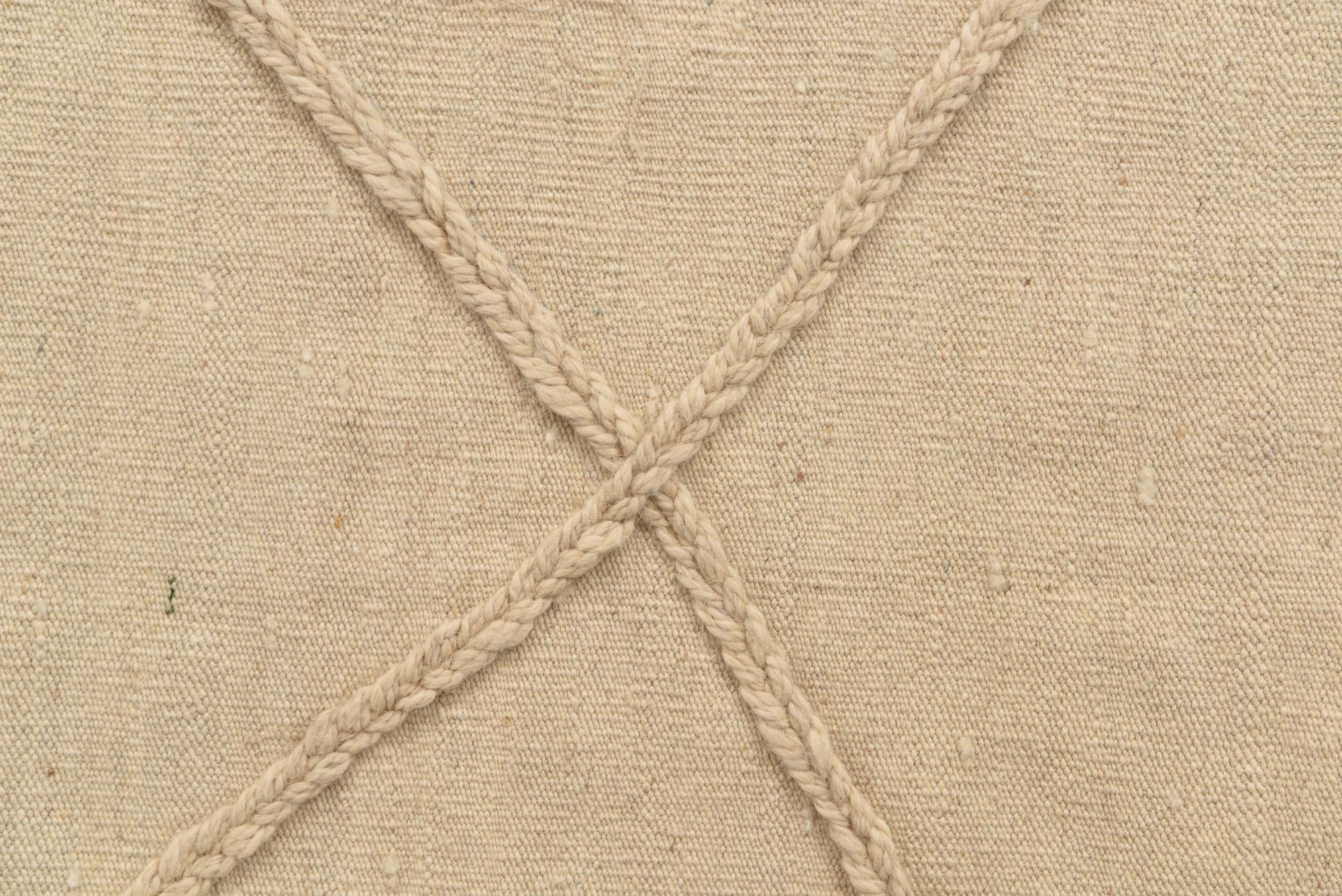 2' 5 x 10' 1 Hand Woven Moroccan Wool Runner Rug