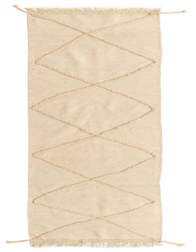 Detail image of 2' 5 x 10' 1 Hand Woven Moroccan Wool Runner Rug