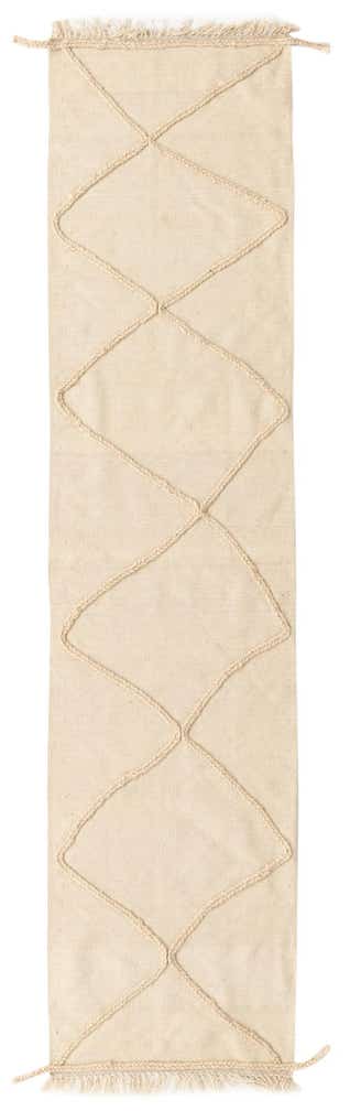 2' 5 x 10' 1 Hand Woven Moroccan Wool Runner Rug