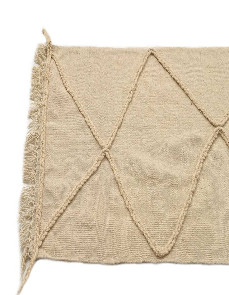 Detail image of  2' 5 x 10'  Hand Knotted Moroccan Wool Runner Rug