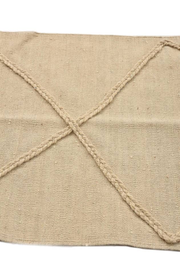 Detail image of 2' 5 x 10' 1 Hand Knotted Moroccan Wool Runner Rug