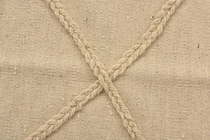 Detail image of 2' 5 x 10' 1 Hand Knotted Moroccan Wool Runner Rug