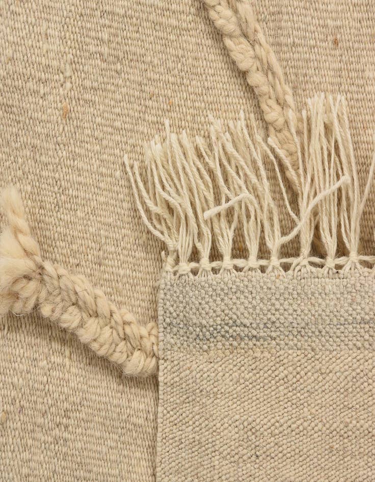 Detail image of 2' 5 x 10' 1  Hand Knotted Moroccan Wool Runner Rug