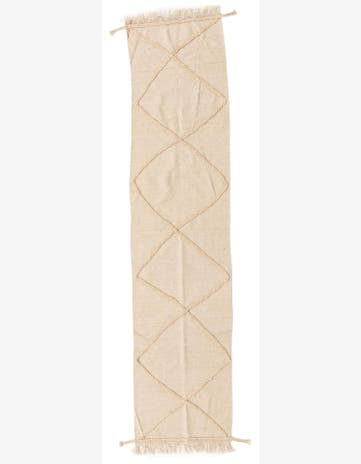 2' 5 x 10' 1 Hand Knotted Moroccan Wool Runner Rug