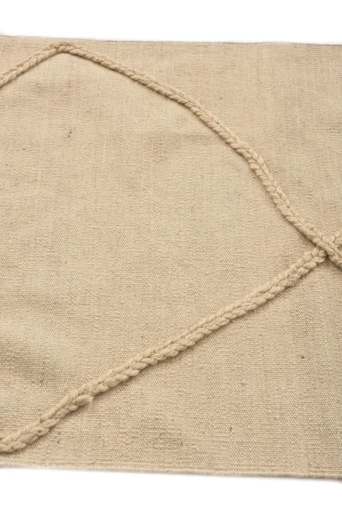 2' 4 x 10' Hand Knotted Moroccan Wool Runner Rug