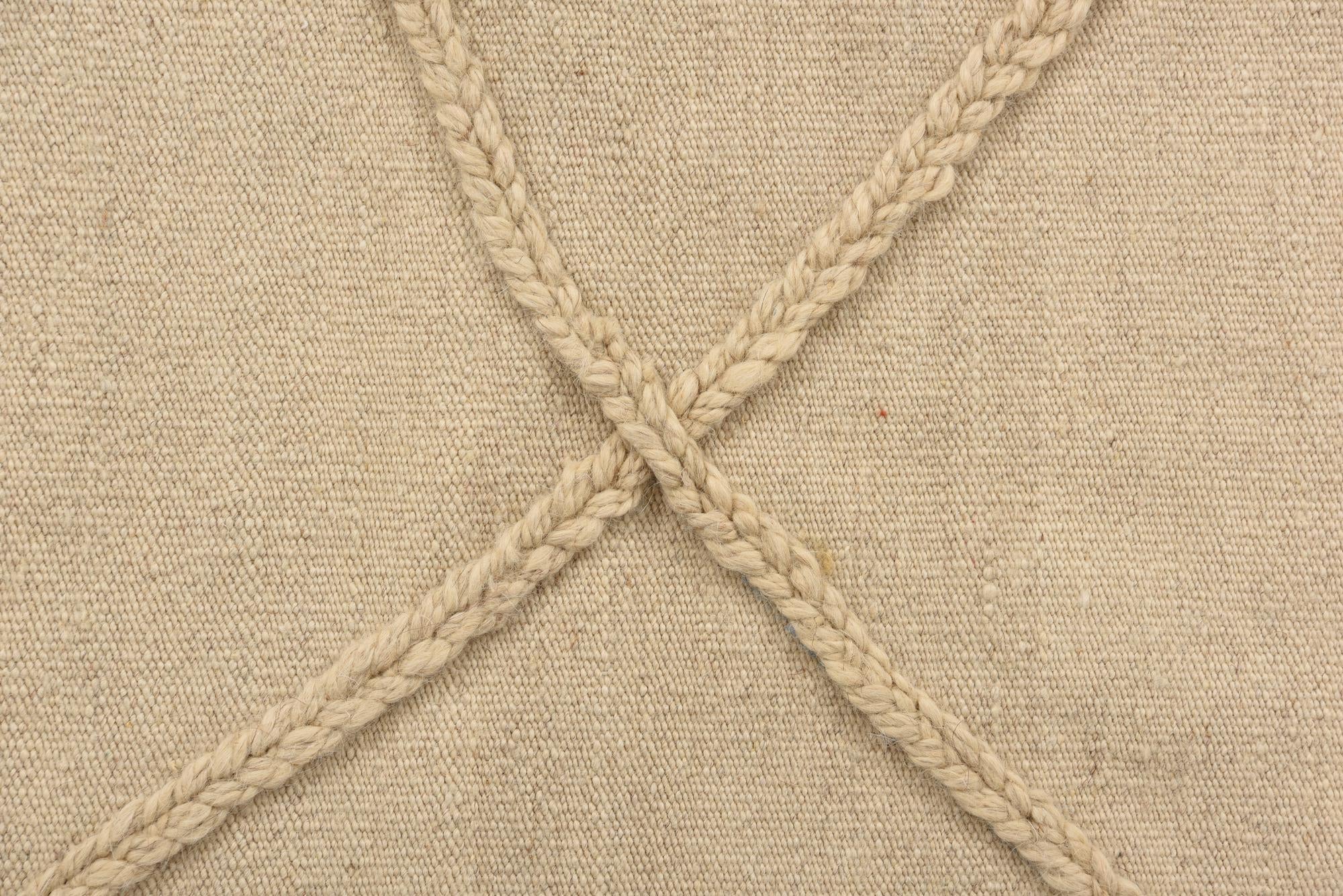 2' 4 x 10' Hand Knotted Moroccan Wool Runner Rug