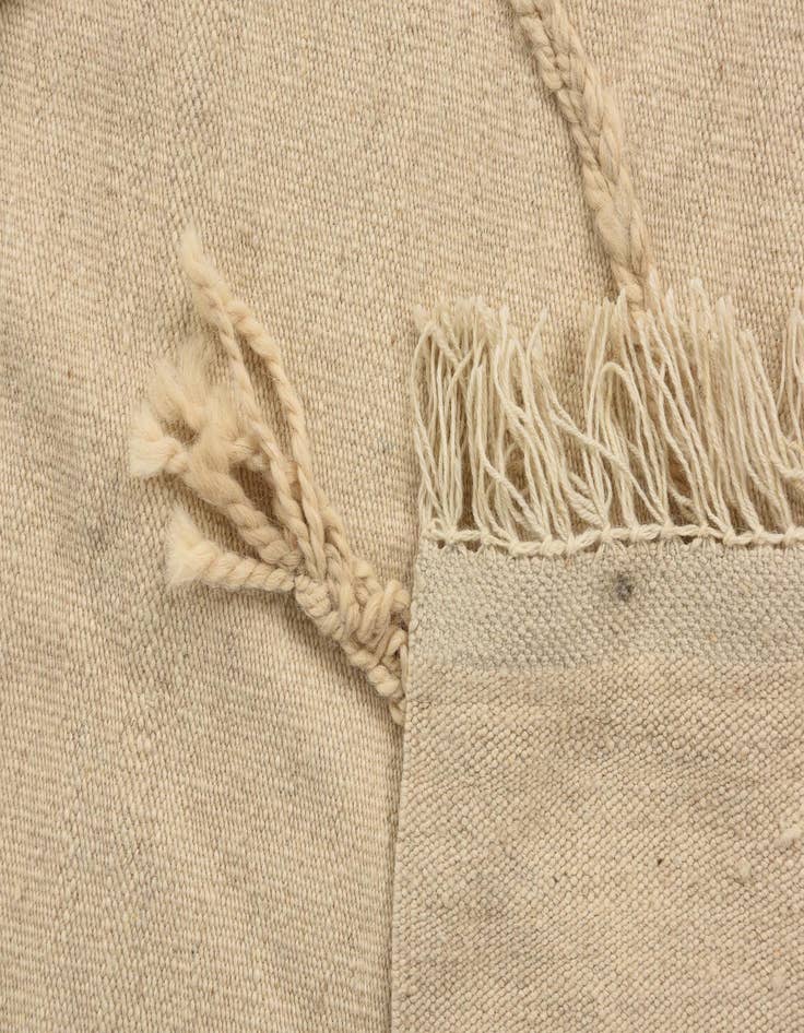 Detail image of 2' 4 x 10'  Hand Knotted Moroccan Wool Runner Rug