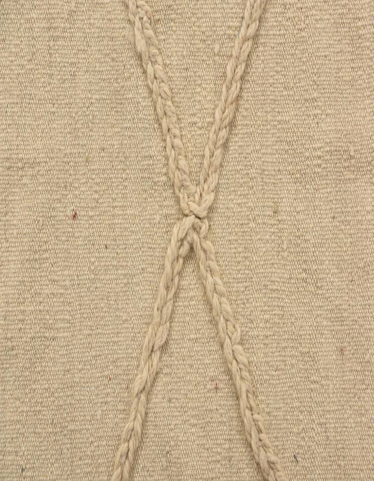 Detail image of 2' 8 x 8' 2  Hand Knotted Moroccan Wool Runner Rug