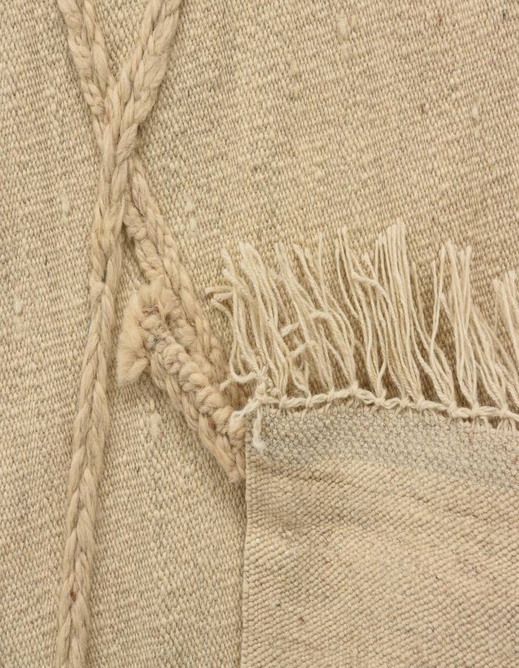 Detail image of 2' 8 x 8' 2  Hand Knotted Moroccan Wool Runner Rug