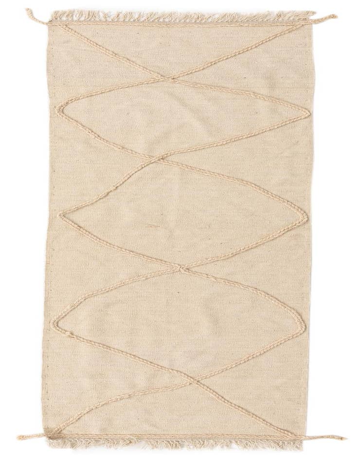 Detail image of 2' 8 x 8' 2 Hand Knotted Moroccan Wool Runner Rug