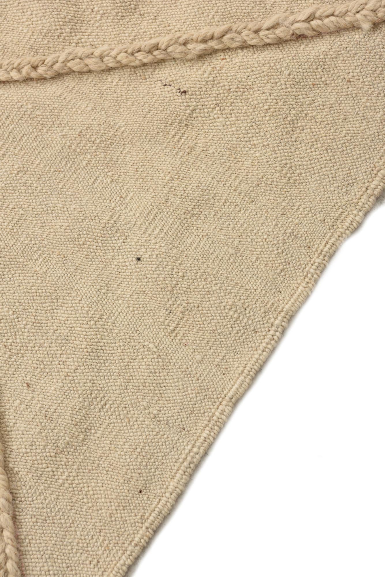 2' 7 x 8' 4 Hand Knotted Moroccan Wool Runner Rug