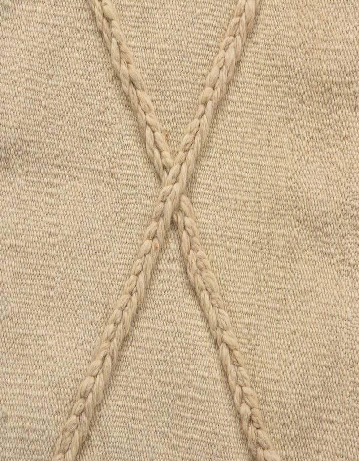 Detail image of 2' 7 x 8' 4  Hand Knotted Moroccan Wool Runner Rug