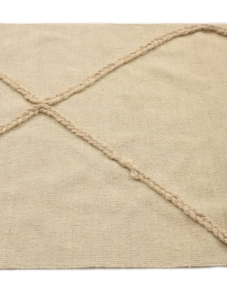 Detail image of 2' 4 x 8' 3  Hand Knotted Moroccan Wool Runner Rug