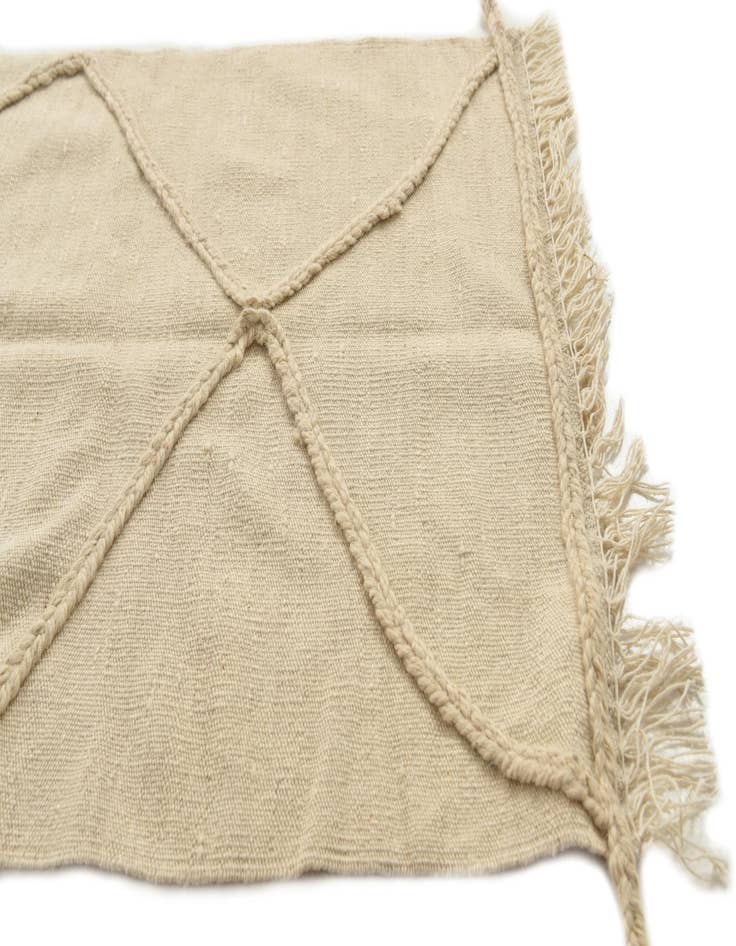 Detail image of 2' 5 x 8' 4  Hand Knotted Moroccan Wool Runner Rug