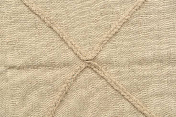 Detail image of 2' 5 x 8' 4 Hand Knotted Moroccan Wool Runner Rug