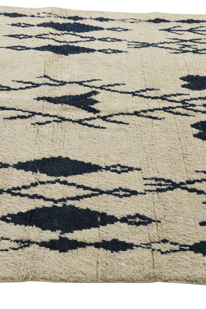 5' x 12' 8 Hand Knotted Moroccan Wool Runner Rug