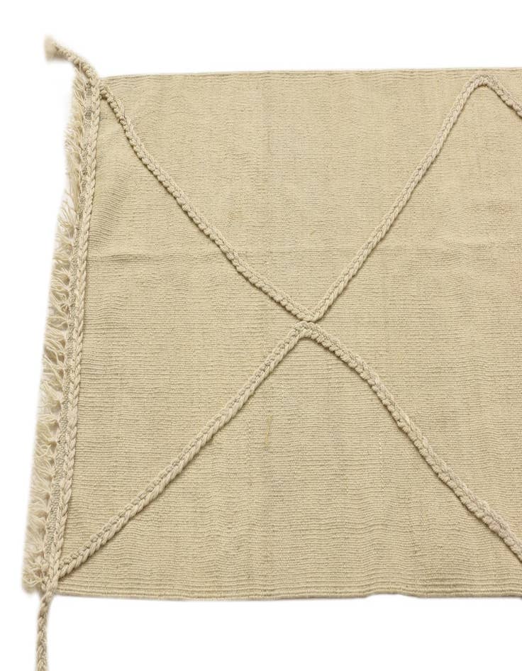 Detail image of 2' 3 x 8' 2  Hand Knotted Moroccan Wool Runner Rug