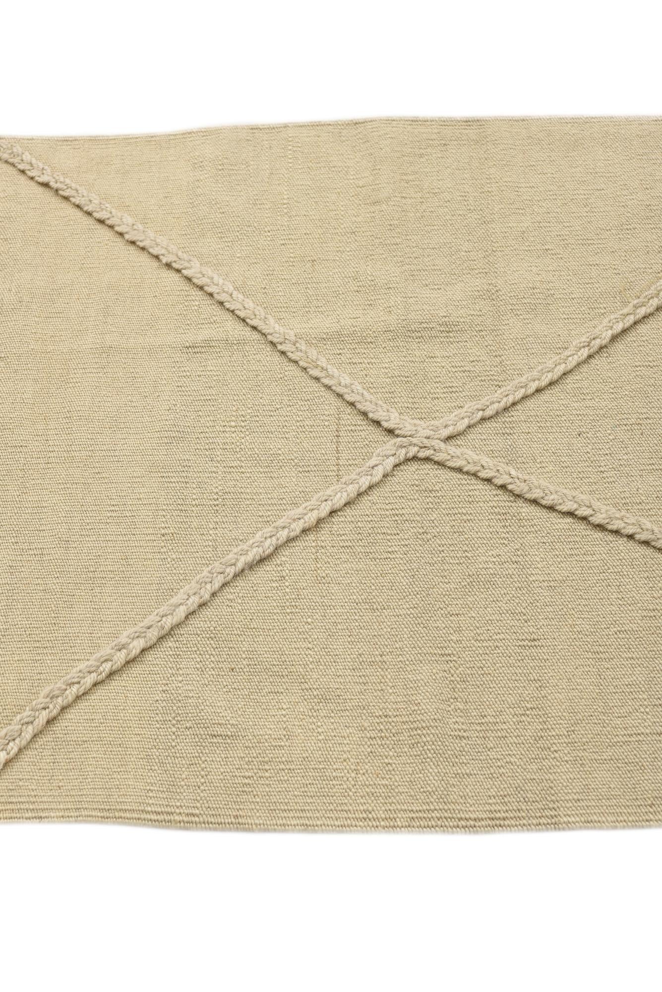 2' 3 x 8' 2 Hand Knotted Moroccan Wool Runner Rug