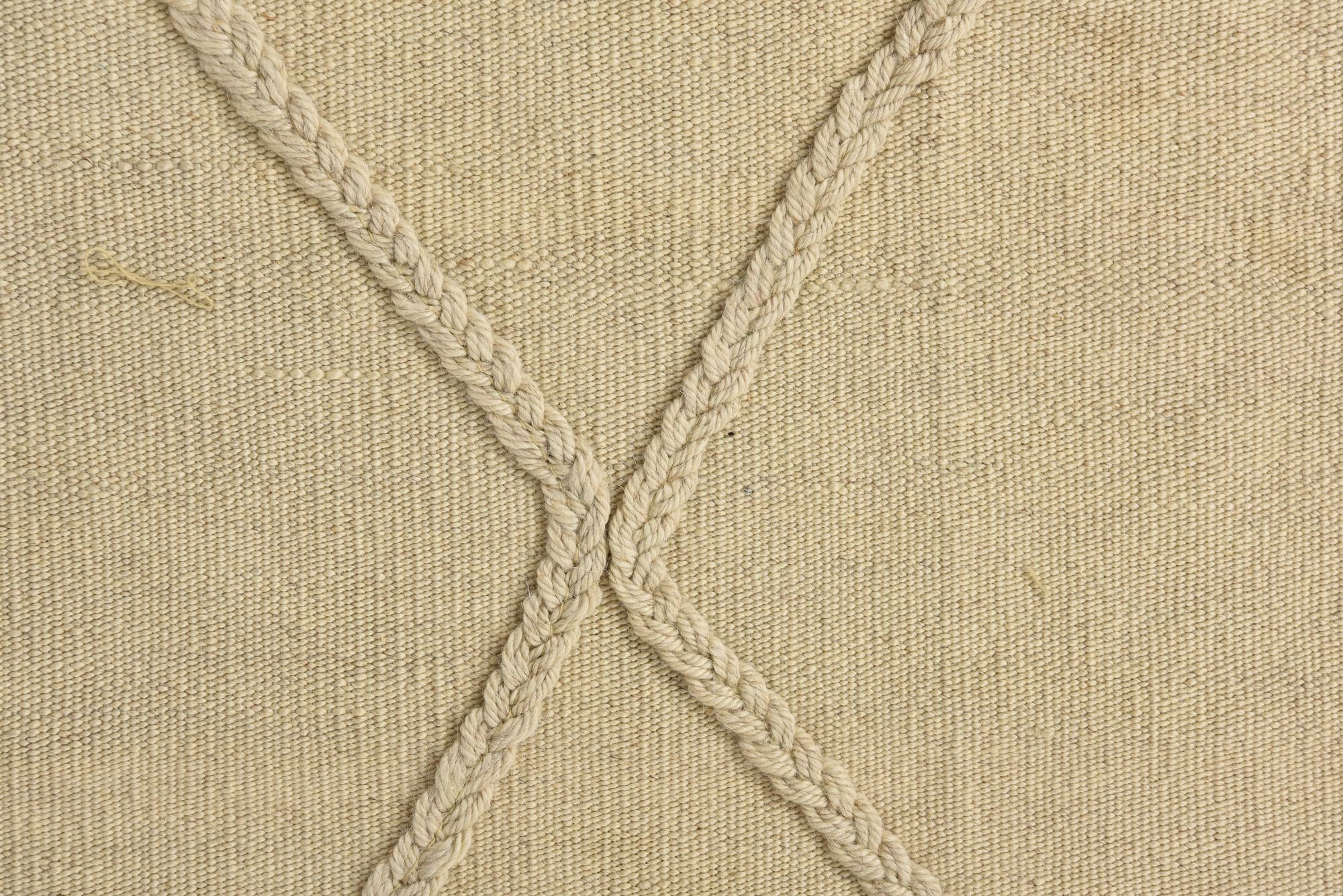 2' 3 x 8' 2 Hand Knotted Moroccan Wool Runner Rug