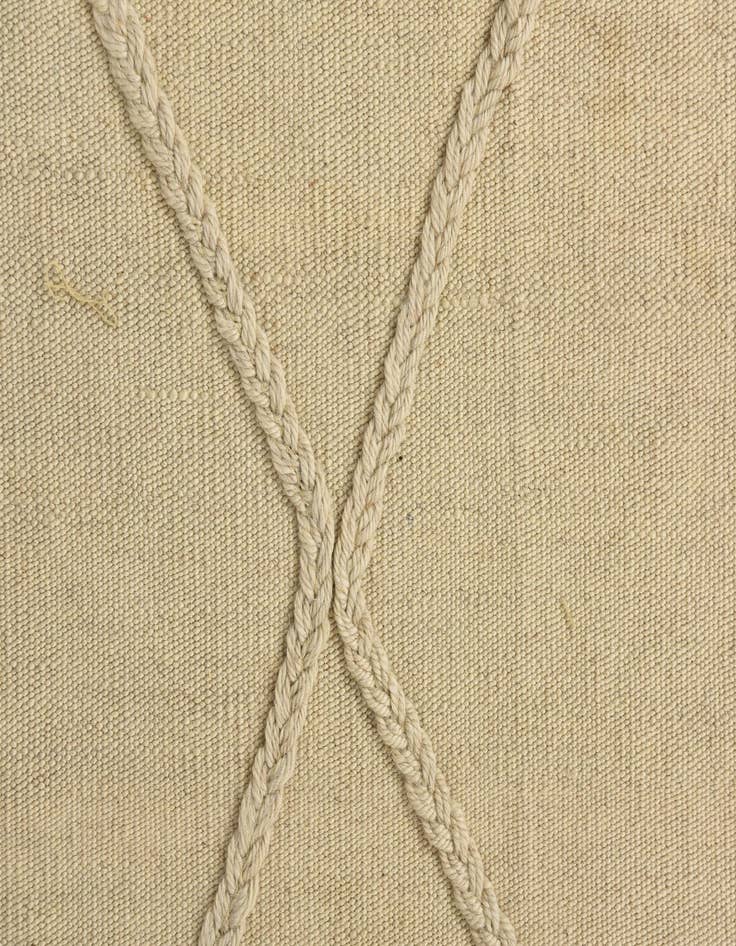 Detail image of 2' 3 x 8' 2  Hand Knotted Moroccan Wool Runner Rug