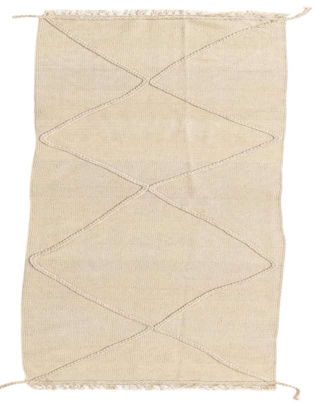 2' 3 x 8' 2 Hand Knotted Moroccan Wool Runner Rug