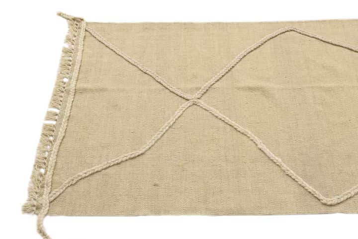 2' 6 x 10' Hand Knotted Moroccan Wool Runner Rug