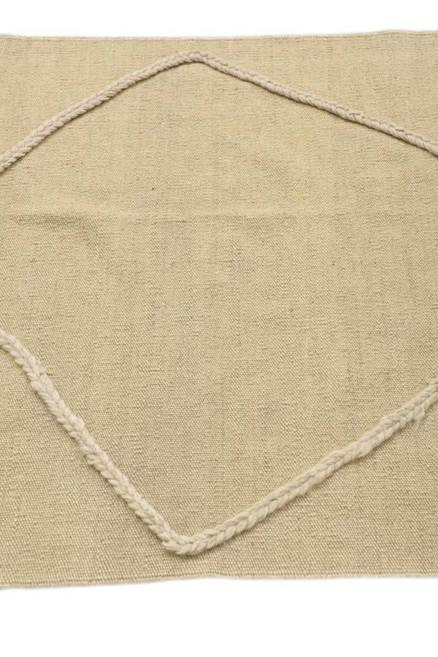 Detail image of 2' 6 x 10' Hand Knotted Moroccan Wool Runner Rug