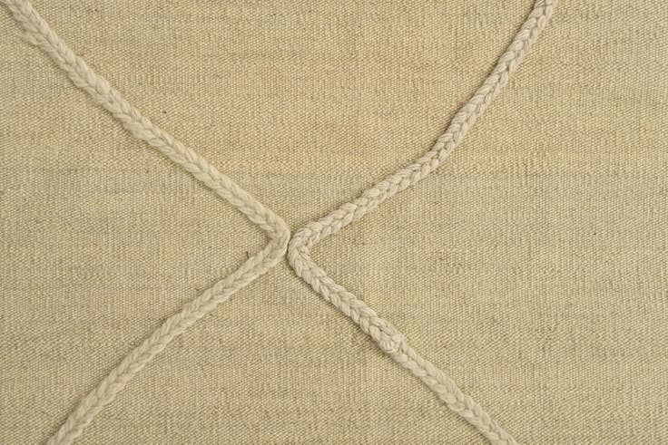 Detail image of 2' 6 x 10' Hand Knotted Moroccan Wool Runner Rug
