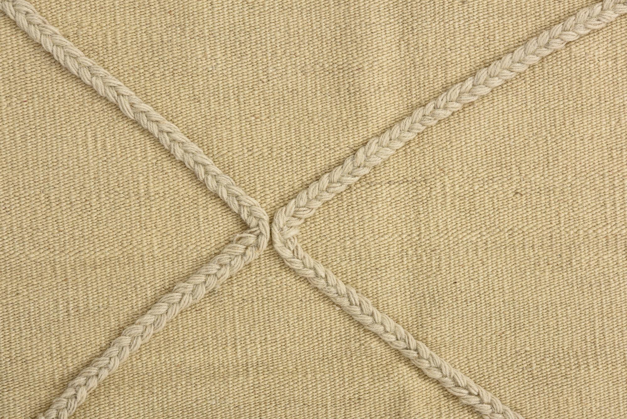 2' 9 x 7' 8 Hand Knotted Moroccan Wool Runner Rug