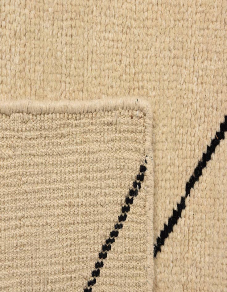 Detail image of 2' 7 x 10' 3  Hand Knotted Moroccan Wool Runner Rug